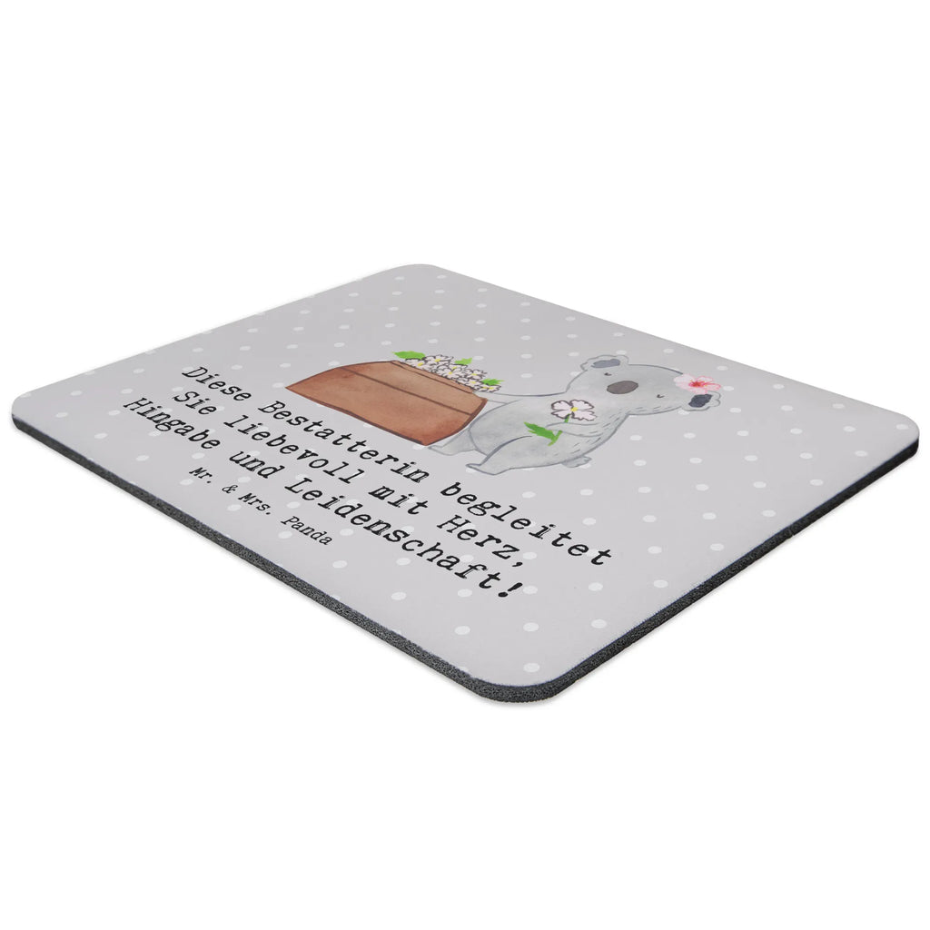 Mauspad Bestatterin mit Herz Mousepad, Computer zubehör, Büroausstattung, PC Zubehör, Arbeitszimmer, Mauspad, Einzigartiges Mauspad, Designer Mauspad, Mausunterlage, Mauspad Büro, Beruf, Ausbildung, Jubiläum, Abschied, Rente, Kollege, Kollegin, Geschenk, Schenken, Arbeitskollege, Mitarbeiter, Firma, Danke, Dankeschön