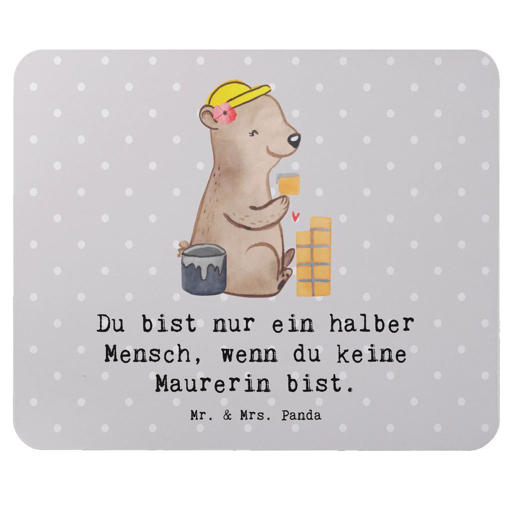 Mauspad Maurerin mit Herz Mousepad, Computer zubehör, Büroausstattung, PC Zubehör, Arbeitszimmer, Mauspad, Einzigartiges Mauspad, Designer Mauspad, Mausunterlage, Mauspad Büro, Beruf, Ausbildung, Jubiläum, Abschied, Rente, Kollege, Kollegin, Geschenk, Schenken, Arbeitskollege, Mitarbeiter, Firma, Danke, Dankeschön, Maurerin, Maurermeisterin, Gesellenprüfung, Handwerkerin, Maurerbetrieb