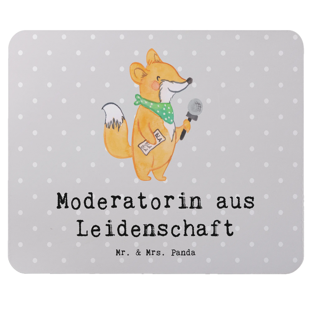 Mauspad Moderatorin aus Leidenschaft Mousepad, Computer zubehör, Büroausstattung, PC Zubehör, Arbeitszimmer, Mauspad, Einzigartiges Mauspad, Designer Mauspad, Mausunterlage, Mauspad Büro, Beruf, Ausbildung, Jubiläum, Abschied, Rente, Kollege, Kollegin, Geschenk, Schenken, Arbeitskollege, Mitarbeiter, Firma, Danke, Dankeschön