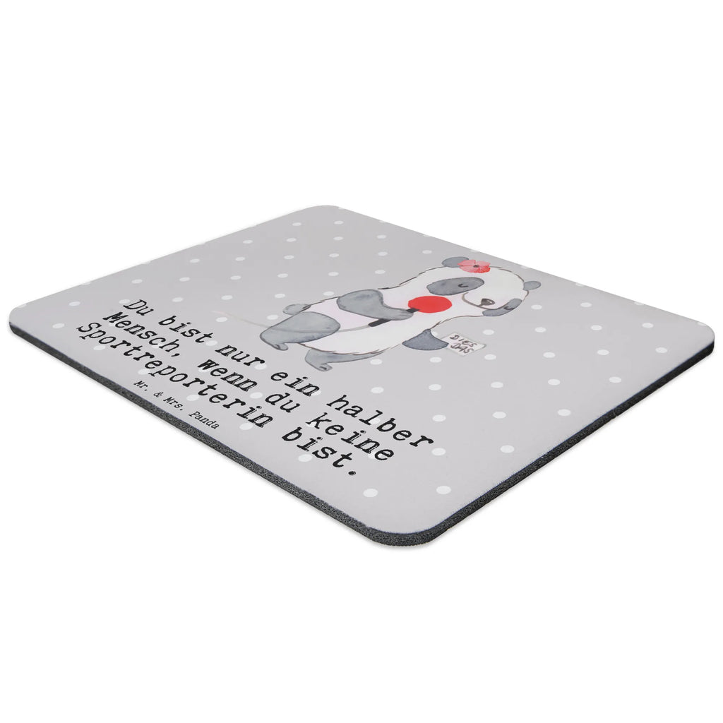 Mauspad Sportreporterin mit Herz Mousepad, Computer zubehör, Büroausstattung, PC Zubehör, Arbeitszimmer, Mauspad, Einzigartiges Mauspad, Designer Mauspad, Mausunterlage, Mauspad Büro, Beruf, Ausbildung, Jubiläum, Abschied, Rente, Kollege, Kollegin, Geschenk, Schenken, Arbeitskollege, Mitarbeiter, Firma, Danke, Dankeschön