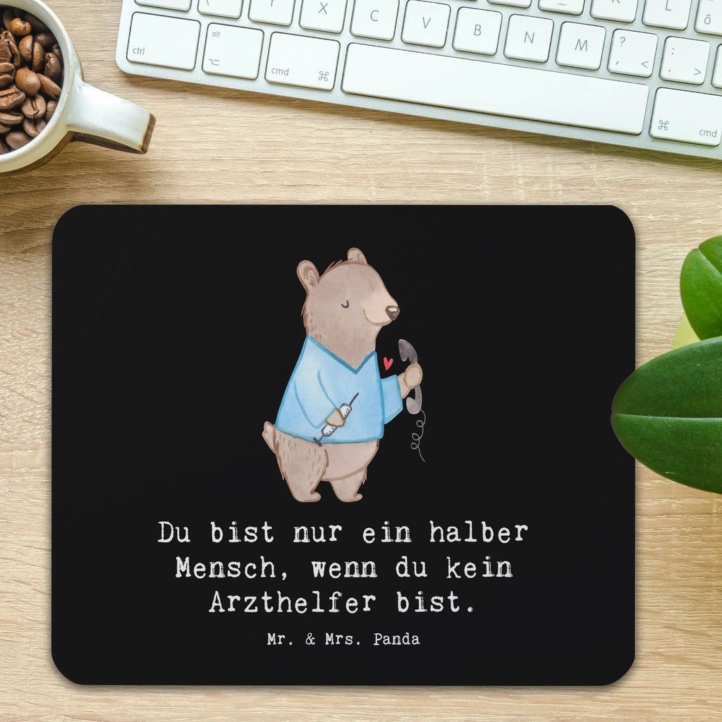 Mauspad Arzthelfer mit Herz Mousepad, Computer zubehör, Büroausstattung, PC Zubehör, Arbeitszimmer, Mauspad, Einzigartiges Mauspad, Designer Mauspad, Mausunterlage, Mauspad Büro, Beruf, Ausbildung, Jubiläum, Abschied, Rente, Kollege, Kollegin, Geschenk, Schenken, Arbeitskollege, Mitarbeiter, Firma, Danke, Dankeschön, Arzthelfer, Medizinischer Fachangestellter