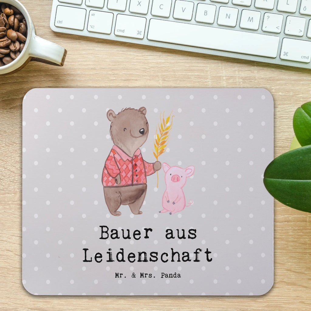 Mauspad Bauer aus Leidenschaft Mousepad, Computer zubehör, Büroausstattung, PC Zubehör, Arbeitszimmer, Mauspad, Einzigartiges Mauspad, Designer Mauspad, Mausunterlage, Mauspad Büro, Beruf, Ausbildung, Jubiläum, Abschied, Rente, Kollege, Kollegin, Geschenk, Schenken, Arbeitskollege, Mitarbeiter, Firma, Danke, Dankeschön, Landwirt; Bauer, Tierwirt, Agronom, Farmer, Bauernhof