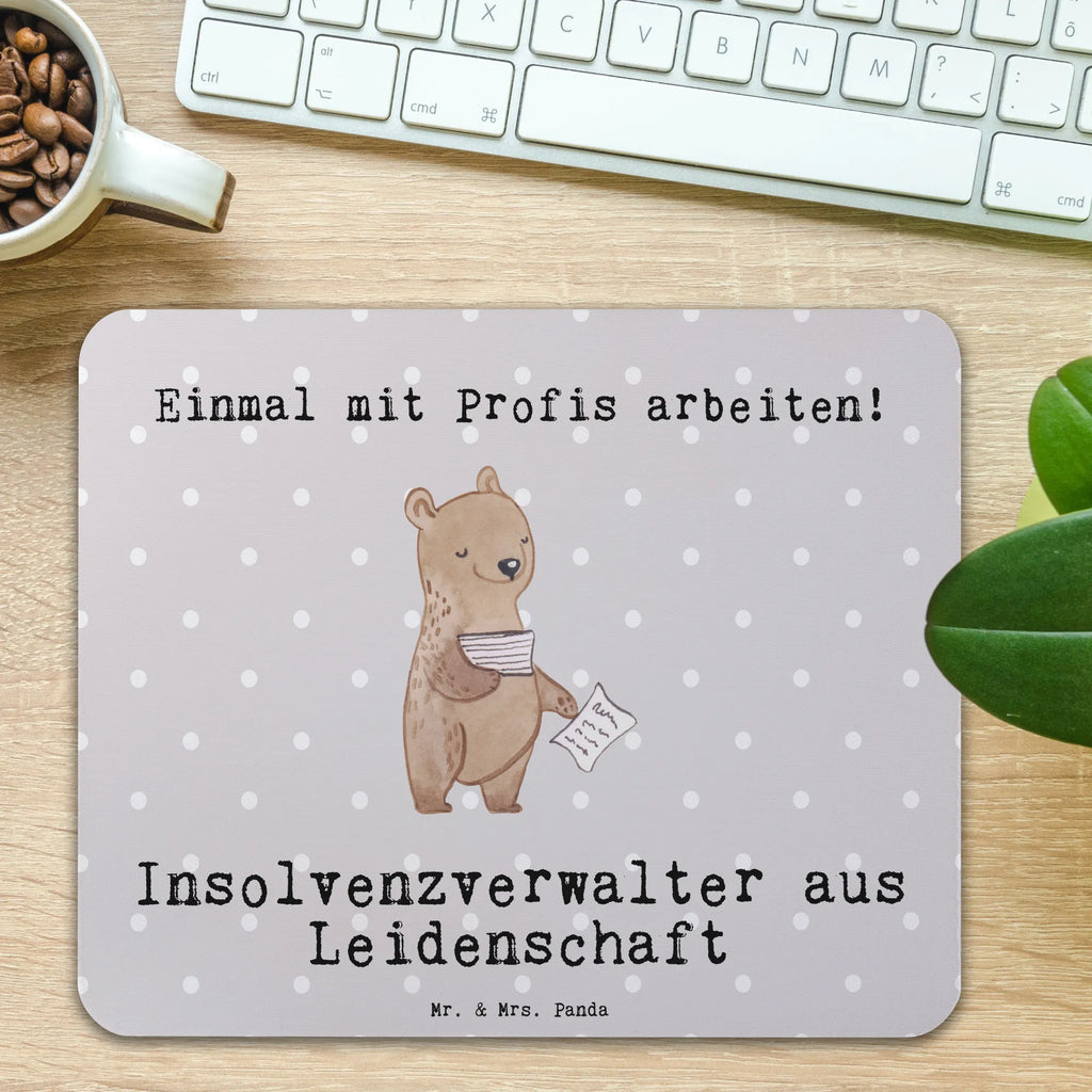 Mauspad Insolvenzverwalter aus Leidenschaft Mousepad, Computer zubehör, Büroausstattung, PC Zubehör, Arbeitszimmer, Mauspad, Einzigartiges Mauspad, Designer Mauspad, Mausunterlage, Mauspad Büro, Beruf, Ausbildung, Jubiläum, Abschied, Rente, Kollege, Kollegin, Geschenk, Schenken, Arbeitskollege, Mitarbeiter, Firma, Danke, Dankeschön