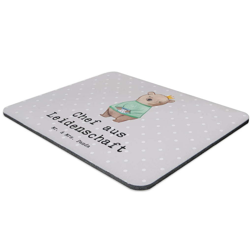 Mauspad Chef aus Leidenschaft Mousepad, Computer zubehör, Büroausstattung, PC Zubehör, Arbeitszimmer, Mauspad, Einzigartiges Mauspad, Designer Mauspad, Mausunterlage, Mauspad Büro, Beruf, Ausbildung, Jubiläum, Abschied, Rente, Kollege, Kollegin, Geschenk, Schenken, Arbeitskollege, Mitarbeiter, Firma, Danke, Dankeschön, CEO, Chef, Führungskraft, Geschäftsinhaber, Firmeninhaber, Unternehmensinhaber, Direktor, Leiter