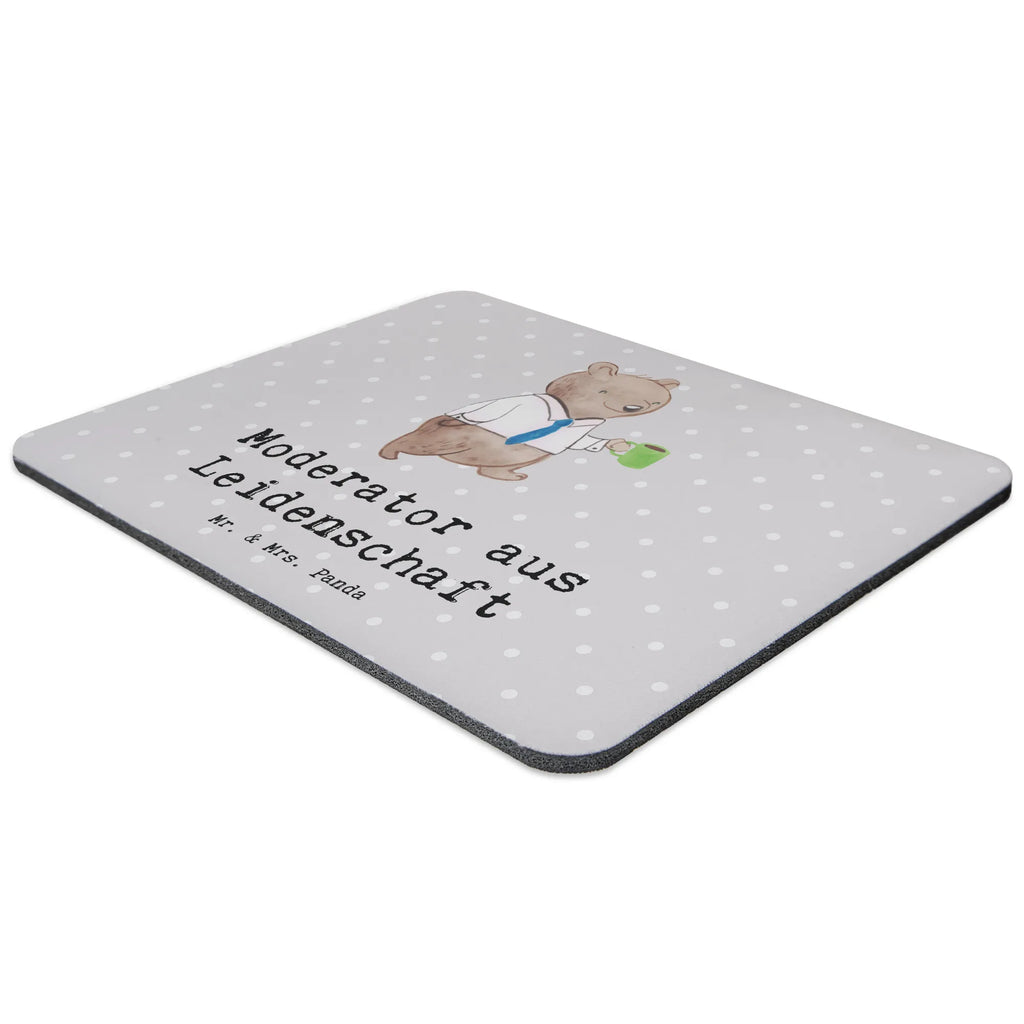 Mauspad Moderator aus Leidenschaft Mousepad, Computer zubehör, Büroausstattung, PC Zubehör, Arbeitszimmer, Mauspad, Einzigartiges Mauspad, Designer Mauspad, Mausunterlage, Mauspad Büro, Beruf, Ausbildung, Jubiläum, Abschied, Rente, Kollege, Kollegin, Geschenk, Schenken, Arbeitskollege, Mitarbeiter, Firma, Danke, Dankeschön