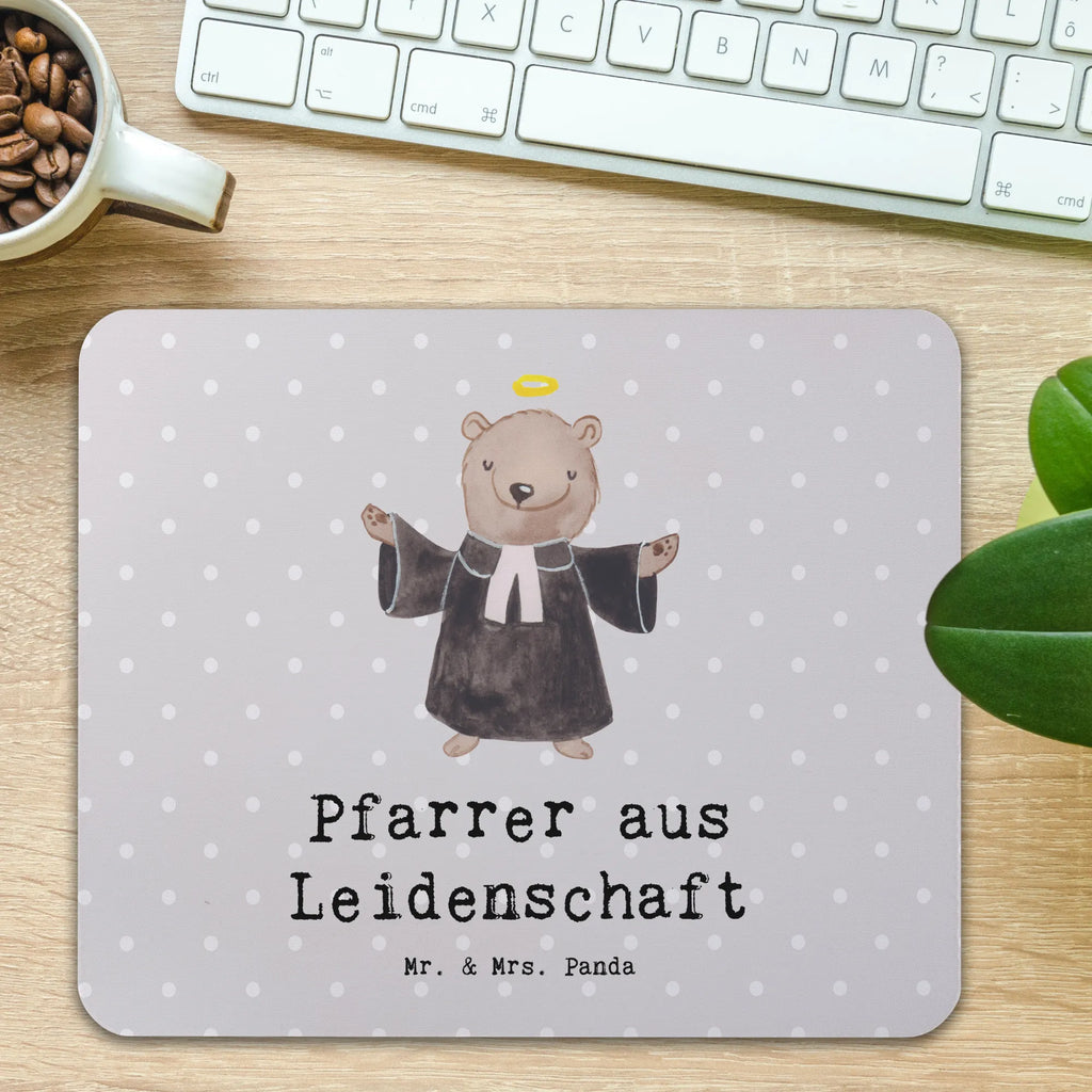 Mauspad Pfarrer aus Leidenschaft Mousepad, Computer zubehör, Büroausstattung, PC Zubehör, Arbeitszimmer, Mauspad, Einzigartiges Mauspad, Designer Mauspad, Mausunterlage, Mauspad Büro, Beruf, Ausbildung, Jubiläum, Abschied, Rente, Kollege, Kollegin, Geschenk, Schenken, Arbeitskollege, Mitarbeiter, Firma, Danke, Dankeschön, Pastor, Diener Gottes<br />Geistlicher, Pfarrer, Prediger<br />Priester, Theologe, Kirche