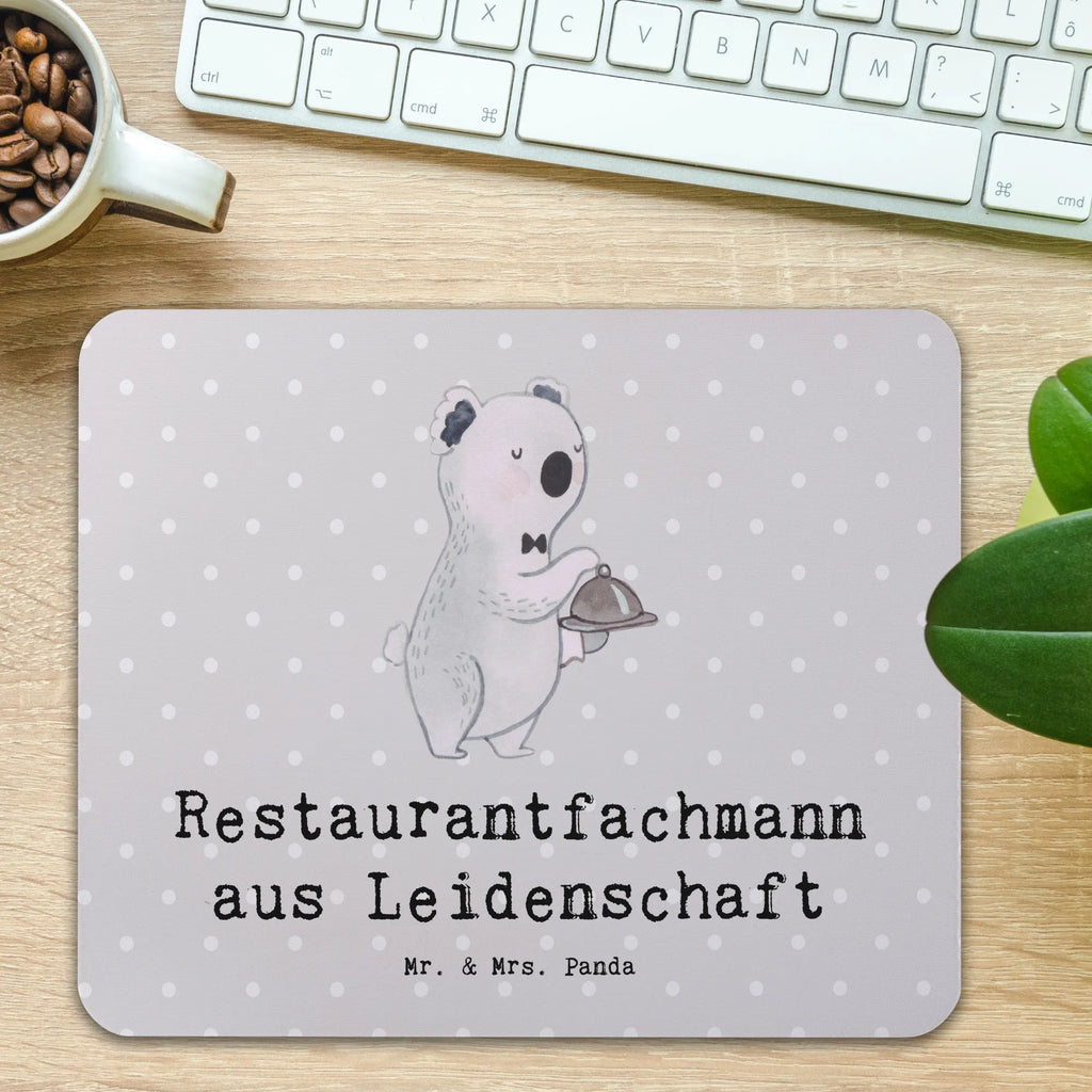 Mauspad Restaurantfachmann Leidenschaft Mousepad, Computer zubehör, Büroausstattung, PC Zubehör, Arbeitszimmer, Mauspad, Einzigartiges Mauspad, Designer Mauspad, Mausunterlage, Mauspad Büro, Beruf, Ausbildung, Jubiläum, Abschied, Rente, Kollege, Kollegin, Geschenk, Schenken, Arbeitskollege, Mitarbeiter, Firma, Danke, Dankeschön, Restaurantfachmann, Kellner, Servicefachkraft, Restaurant