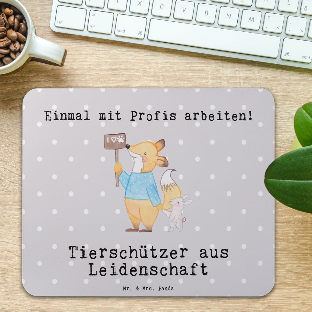 Mauspad Tierschützer aus Leidenschaft Mousepad, Computer zubehör, Büroausstattung, PC Zubehör, Arbeitszimmer, Mauspad, Einzigartiges Mauspad, Designer Mauspad, Mausunterlage, Mauspad Büro, Beruf, Ausbildung, Jubiläum, Abschied, Rente, Kollege, Kollegin, Geschenk, Schenken, Arbeitskollege, Mitarbeiter, Firma, Danke, Dankeschön