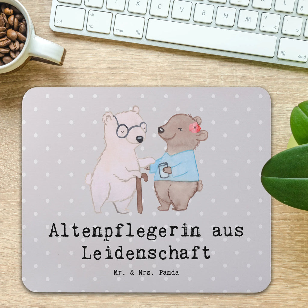 Mauspad Altenpflegerin aus Leidenschaft Mousepad, Computer zubehör, Büroausstattung, PC Zubehör, Arbeitszimmer, Mauspad, Einzigartiges Mauspad, Designer Mauspad, Mausunterlage, Mauspad Büro, Beruf, Ausbildung, Jubiläum, Abschied, Rente, Kollege, Kollegin, Geschenk, Schenken, Arbeitskollege, Mitarbeiter, Firma, Danke, Dankeschön, Altenpflegerin, Pflegerin, Altenheim Eröffnung