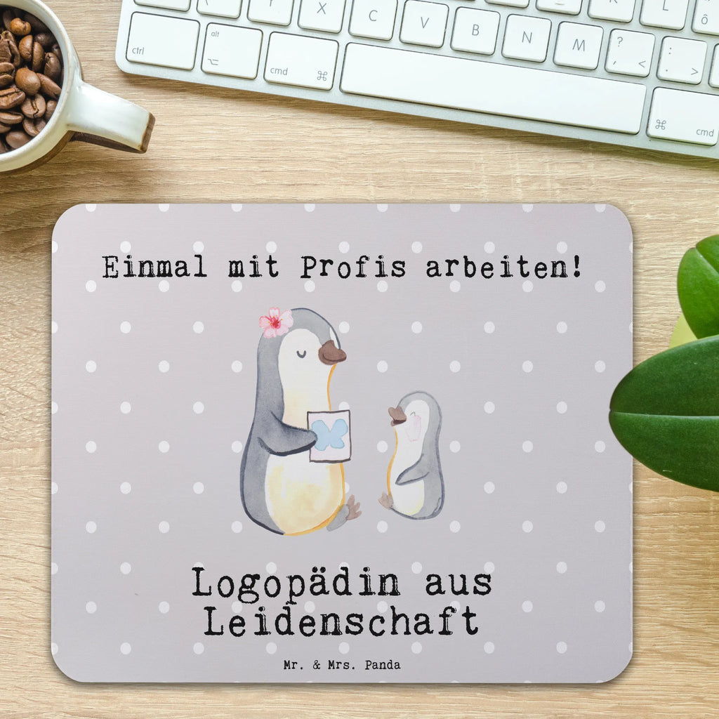 Mauspad Logopädin aus Leidenschaft Mousepad, Computer zubehör, Büroausstattung, PC Zubehör, Arbeitszimmer, Mauspad, Einzigartiges Mauspad, Designer Mauspad, Mausunterlage, Mauspad Büro, Beruf, Ausbildung, Jubiläum, Abschied, Rente, Kollege, Kollegin, Geschenk, Schenken, Arbeitskollege, Mitarbeiter, Firma, Danke, Dankeschön, Logopädin, Logopädie, Studium