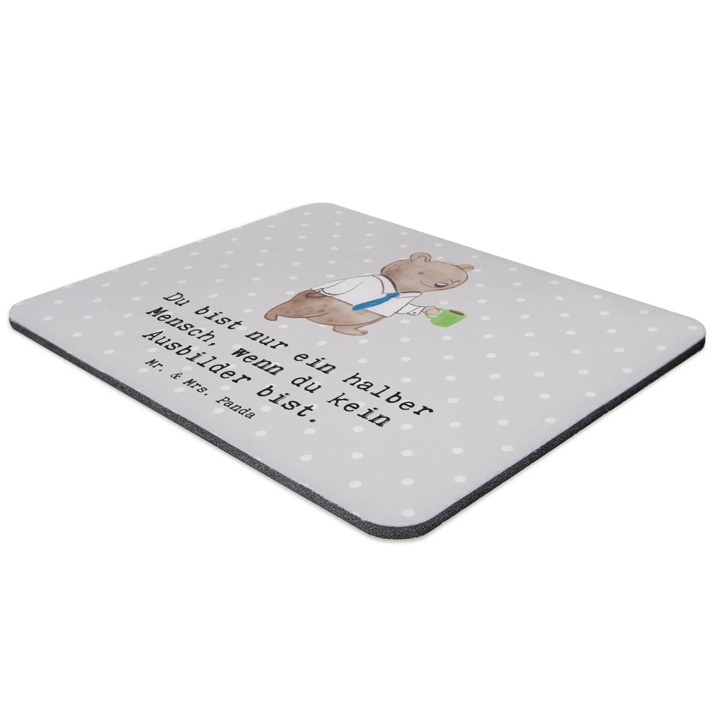 Mauspad Ausbilder mit Herz Mousepad, Computer zubehör, Büroausstattung, PC Zubehör, Arbeitszimmer, Mauspad, Einzigartiges Mauspad, Designer Mauspad, Mausunterlage, Mauspad Büro, Beruf, Ausbildung, Jubiläum, Abschied, Rente, Kollege, Kollegin, Geschenk, Schenken, Arbeitskollege, Mitarbeiter, Firma, Danke, Dankeschön, Ausbilder, Tutor, Ausbilderprüfung