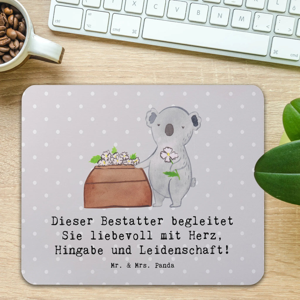 Mauspad Bestatter mit Herz Mousepad, Computer zubehör, Büroausstattung, PC Zubehör, Arbeitszimmer, Mauspad, Einzigartiges Mauspad, Designer Mauspad, Mausunterlage, Mauspad Büro, Beruf, Ausbildung, Jubiläum, Abschied, Rente, Kollege, Kollegin, Geschenk, Schenken, Arbeitskollege, Mitarbeiter, Firma, Danke, Dankeschön