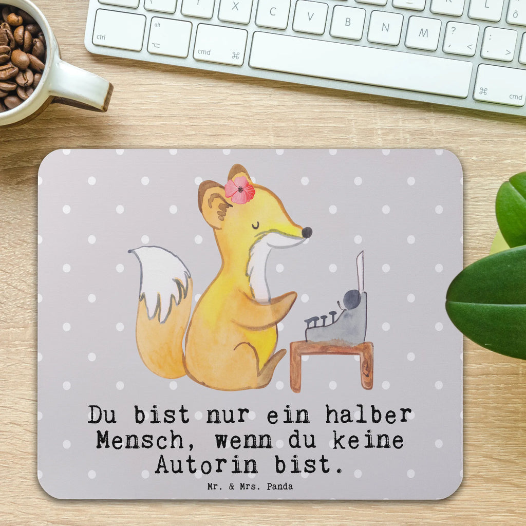 Mauspad Autorin mit Herz Mousepad, Computer zubehör, Büroausstattung, PC Zubehör, Arbeitszimmer, Mauspad, Einzigartiges Mauspad, Designer Mauspad, Mausunterlage, Mauspad Büro, Beruf, Ausbildung, Jubiläum, Abschied, Rente, Kollege, Kollegin, Geschenk, Schenken, Arbeitskollege, Mitarbeiter, Firma, Danke, Dankeschön, Autorin, Buchveröffentlichung, Schriftstellerin, Verlag, Geschichtenschreiber, Hobbyautor