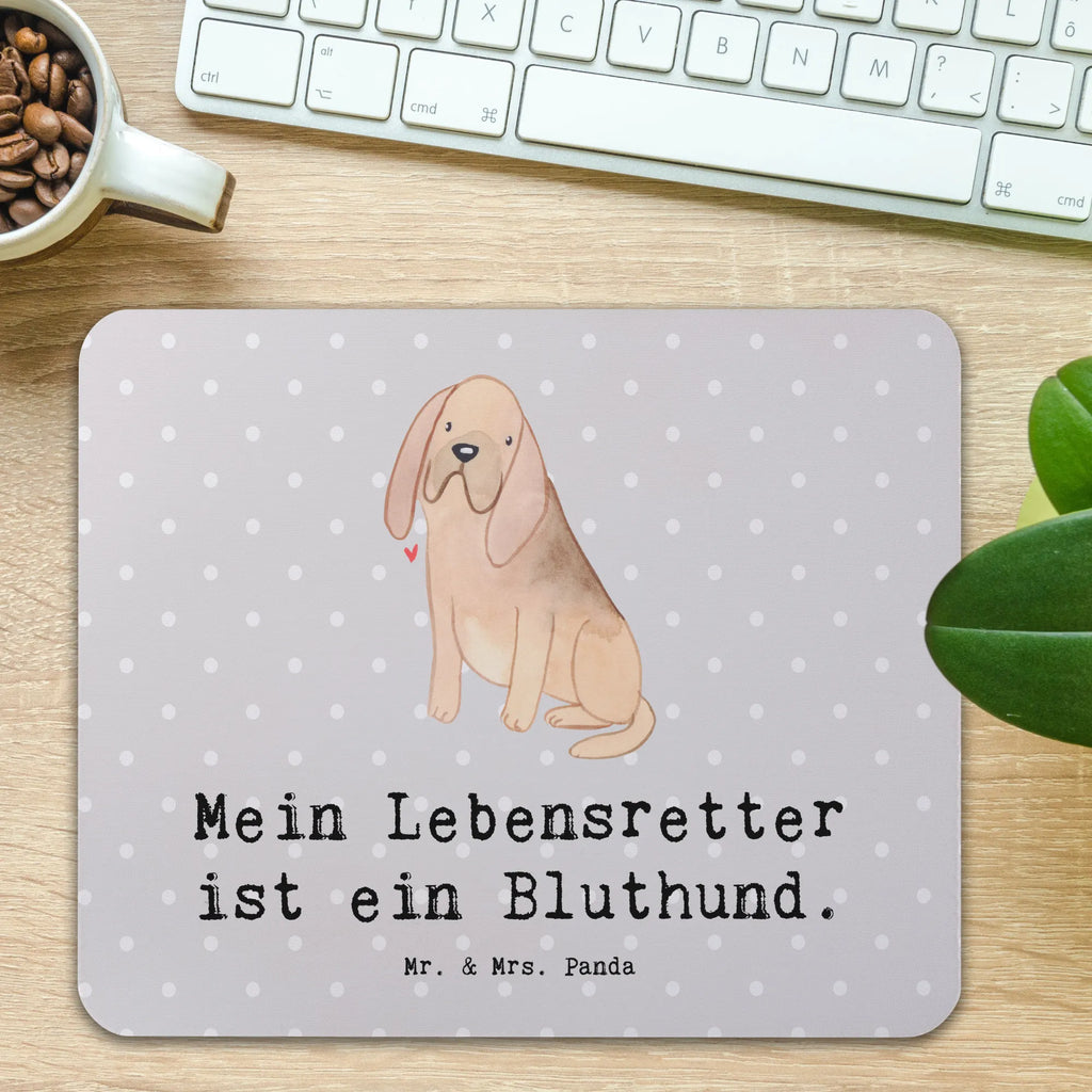 Mauspad Bloodhound Lebensretter Mousepad, Computer zubehör, Büroausstattung, PC Zubehör, Arbeitszimmer, Mauspad, Einzigartiges Mauspad, Designer Mauspad, Mausunterlage, Mauspad Büro, Hund, Hunderasse, Rassehund, Hundebesitzer, Geschenk, Tierfreund, Schenken, Welpe, Bluthund, Bloodhound, St. Hubertushund, Chien de Saint Hubert