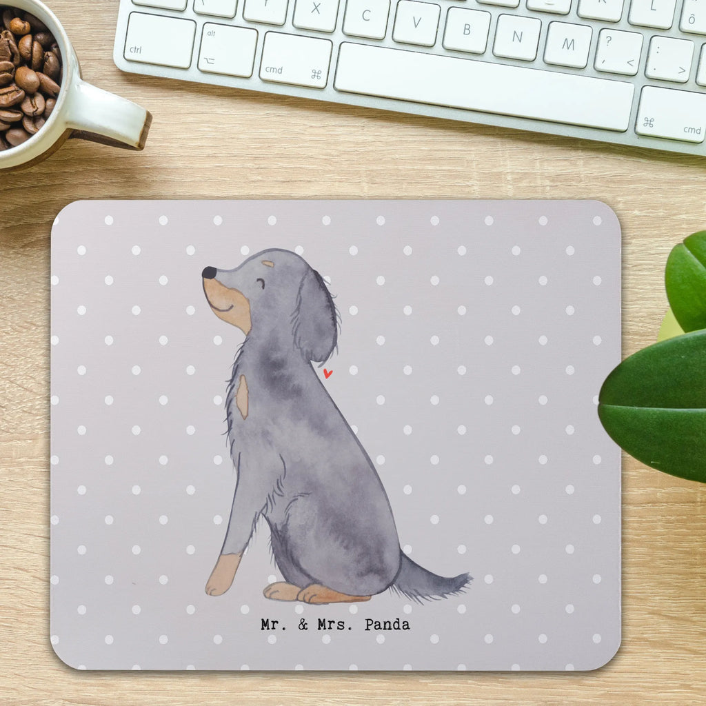 Mauspad Gordon Setter Lebensretter Mousepad, Computer zubehör, Büroausstattung, PC Zubehör, Arbeitszimmer, Mauspad, Einzigartiges Mauspad, Designer Mauspad, Mausunterlage, Mauspad Büro, Hund, Hunderasse, Rassehund, Hundebesitzer, Geschenk, Tierfreund, Schenken, Welpe, Gordon Shetter, Jagdhund