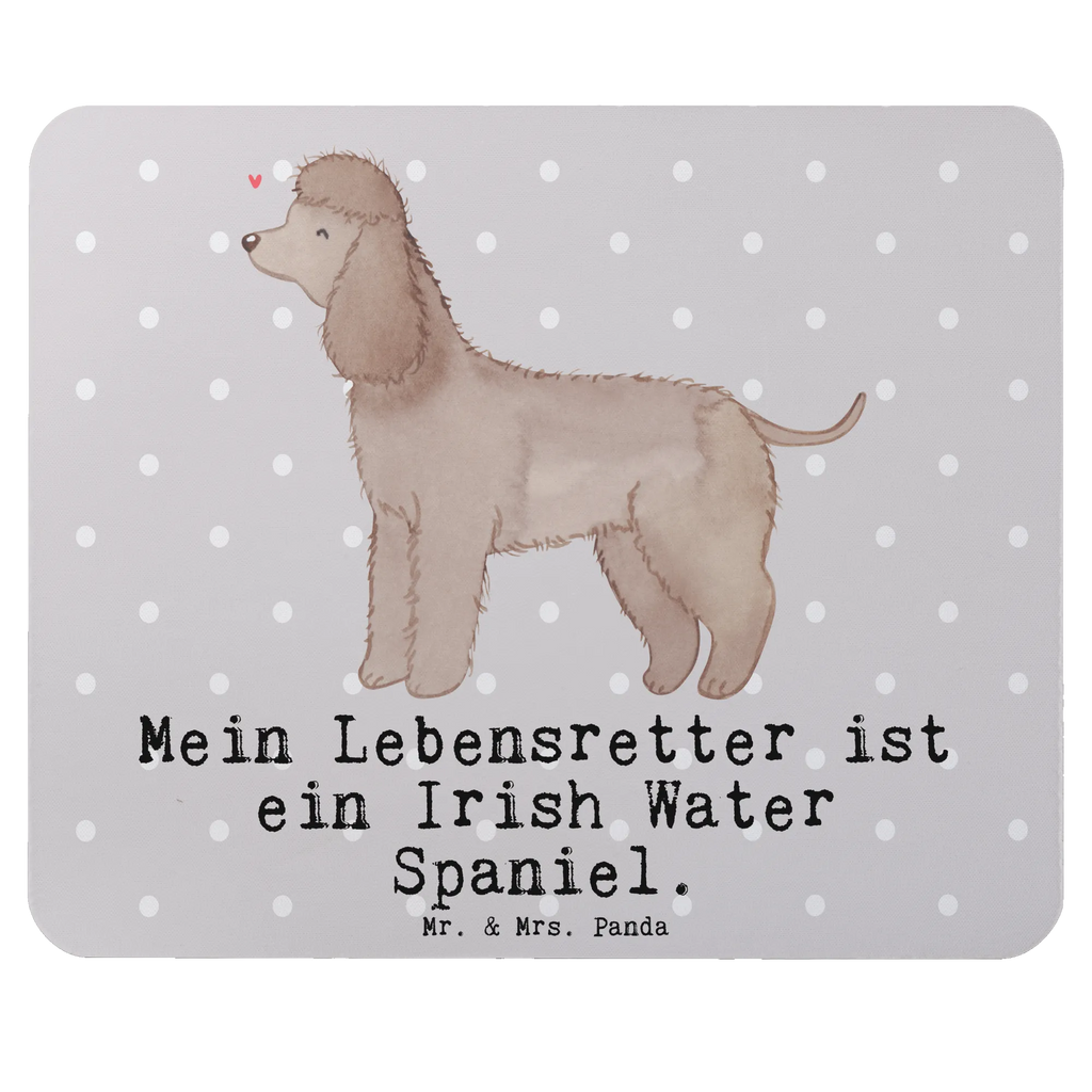 Mauspad Irish Water Spaniel Lebensretter Mousepad, Computer zubehör, Büroausstattung, PC Zubehör, Arbeitszimmer, Mauspad, Einzigartiges Mauspad, Designer Mauspad, Mausunterlage, Mauspad Büro, Hund, Hunderasse, Rassehund, Hundebesitzer, Geschenk, Tierfreund, Schenken, Welpe, Irish Water Spaniel, Jagdhund