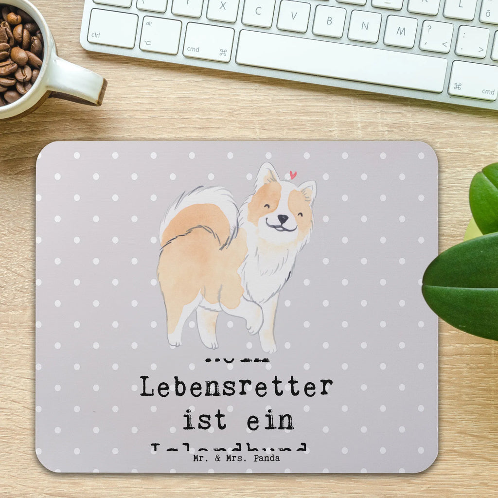 Mauspad Islandhund Lebensretter Mousepad, Computer zubehör, Büroausstattung, PC Zubehör, Arbeitszimmer, Mauspad, Einzigartiges Mauspad, Designer Mauspad, Mausunterlage, Mauspad Büro, Hund, Hunderasse, Rassehund, Hundebesitzer, Geschenk, Tierfreund, Schenken, Welpe, Islandhund, isländischer Schäferhund