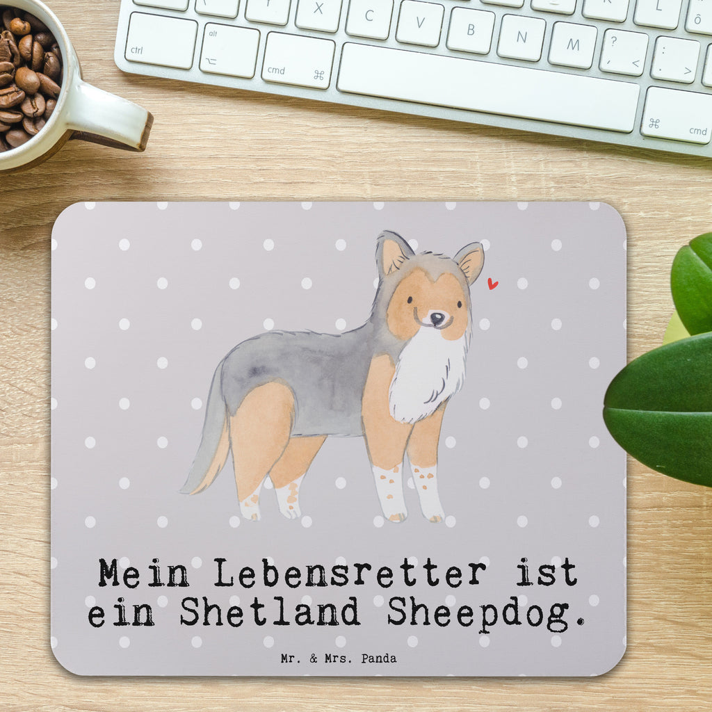 Mauspad Shetland Sheepdog Lebensretter Mousepad, Computer zubehör, Büroausstattung, PC Zubehör, Arbeitszimmer, Mauspad, Einzigartiges Mauspad, Designer Mauspad, Mausunterlage, Mauspad Büro, Hund, Hunderasse, Rassehund, Hundebesitzer, Geschenk, Tierfreund, Schenken, Welpe, Shetland Sheepdog, Sheltie