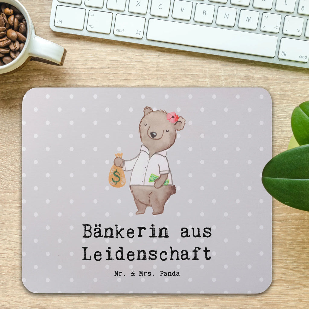 Mauspad Bänkerin aus Leidenschaft Mousepad, Computer zubehör, Büroausstattung, PC Zubehör, Arbeitszimmer, Mauspad, Einzigartiges Mauspad, Designer Mauspad, Mausunterlage, Mauspad Büro, Beruf, Ausbildung, Jubiläum, Abschied, Rente, Kollege, Kollegin, Geschenk, Schenken, Arbeitskollege, Mitarbeiter, Firma, Danke, Dankeschön, Bänkerin, Bankfachfrau, Bankangestellte, Bankberaterin