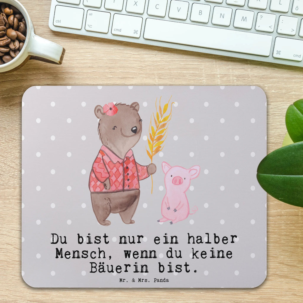 Mauspad Bäuerin mit Herz Mousepad, Computer zubehör, Büroausstattung, PC Zubehör, Arbeitszimmer, Mauspad, Einzigartiges Mauspad, Designer Mauspad, Mausunterlage, Mauspad Büro, Beruf, Ausbildung, Jubiläum, Abschied, Rente, Kollege, Kollegin, Geschenk, Schenken, Arbeitskollege, Mitarbeiter, Firma, Danke, Dankeschön, Landwirtin, Bäuerin, Tierwirtin, Agronomin, Farmerin, Bauernhof