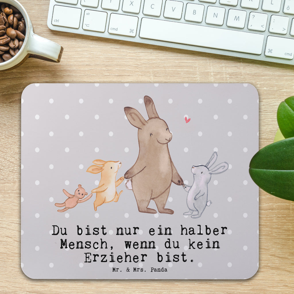 Mauspad Erzieher mit Herz Mousepad, Computer zubehör, Büroausstattung, PC Zubehör, Arbeitszimmer, Mauspad, Einzigartiges Mauspad, Designer Mauspad, Mausunterlage, Mauspad Büro, Beruf, Ausbildung, Jubiläum, Abschied, Rente, Kollege, Kollegin, Geschenk, Schenken, Arbeitskollege, Mitarbeiter, Firma, Danke, Dankeschön, Erzieher, Kindergärtner, Pädagoge