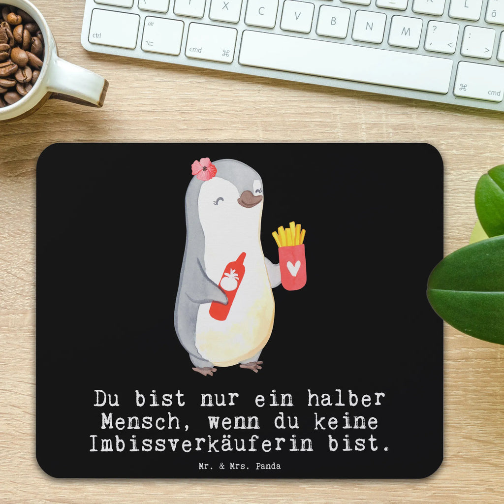 Mauspad Imbissverkäuferin mit Herz Mousepad, Computer zubehör, Büroausstattung, PC Zubehör, Arbeitszimmer, Mauspad, Einzigartiges Mauspad, Designer Mauspad, Mausunterlage, Mauspad Büro, Beruf, Ausbildung, Jubiläum, Abschied, Rente, Kollege, Kollegin, Geschenk, Schenken, Arbeitskollege, Mitarbeiter, Firma, Danke, Dankeschön, Imbissbesitzerin, Imibissverkäuferin, Pommesverkäuferin