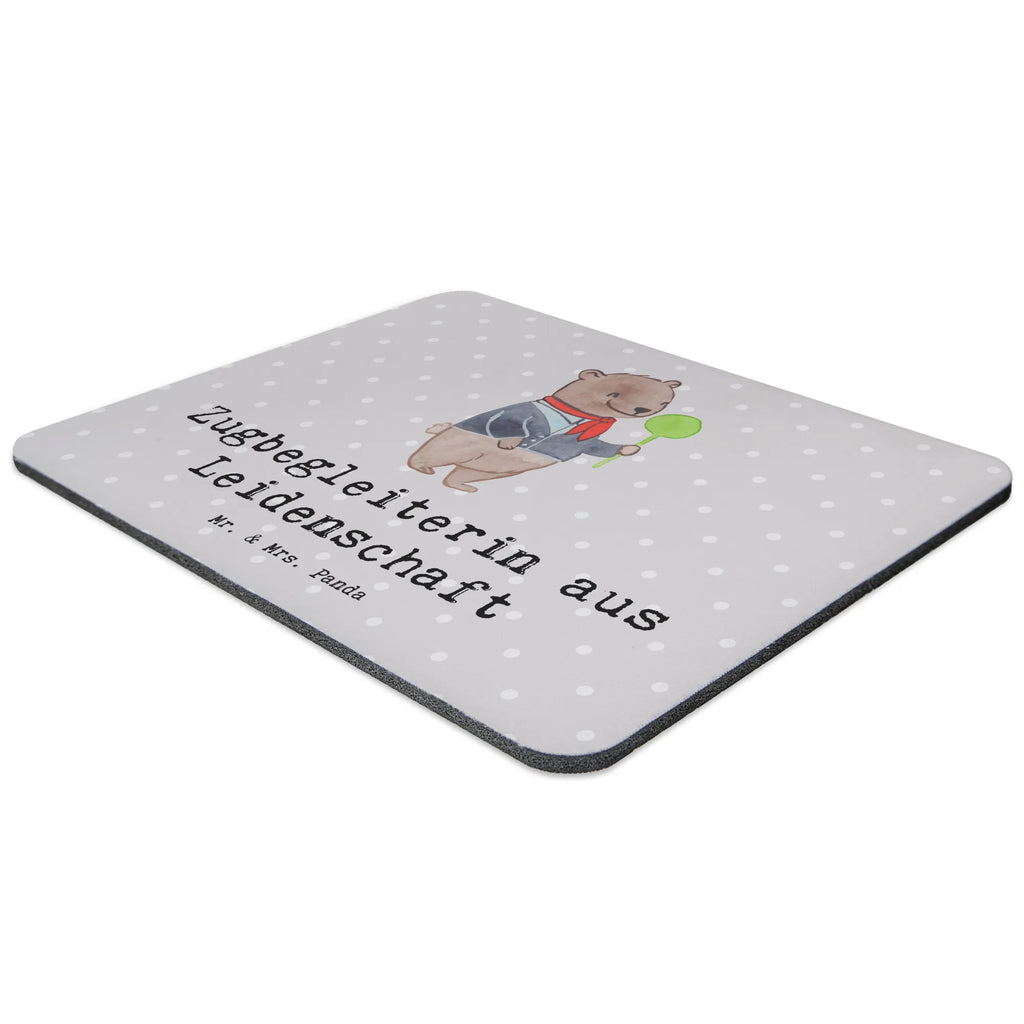 Mauspad Zugbegleiterin aus Leidenschaft Mousepad, Computer zubehör, Büroausstattung, PC Zubehör, Arbeitszimmer, Mauspad, Einzigartiges Mauspad, Designer Mauspad, Mausunterlage, Mauspad Büro, Beruf, Ausbildung, Jubiläum, Abschied, Rente, Kollege, Kollegin, Geschenk, Schenken, Arbeitskollege, Mitarbeiter, Firma, Danke, Dankeschön