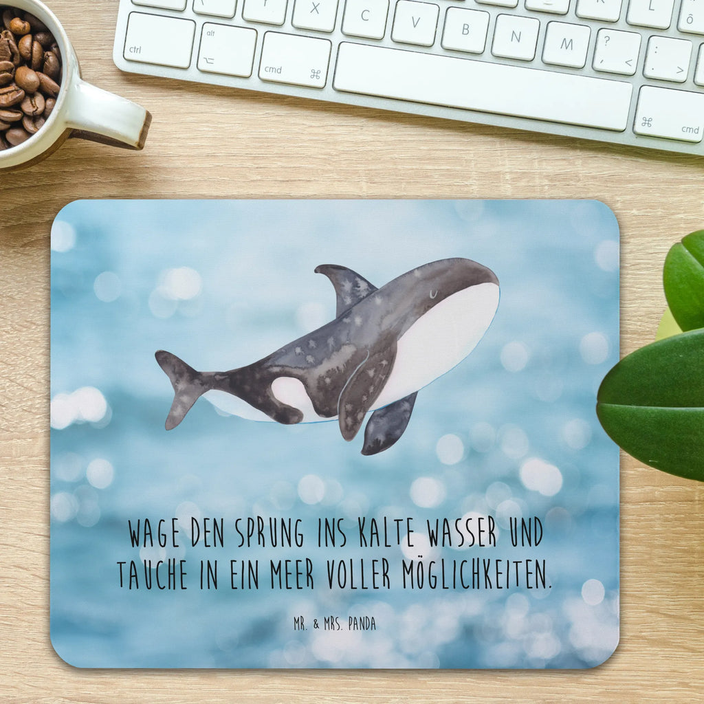 Mauspad Orca Mousepad, Computer zubehör, Büroausstattung, PC Zubehör, Arbeitszimmer, Mauspad, Einzigartiges Mauspad, Designer Mauspad, Mausunterlage, Mauspad Büro, Meerestiere, Meer, Urlaub, Orca, Orcas, Killerwal, Wal, Möglichkeiten, Büro, Arbeit, Motivation, Selbstliebe, Neustart, Startup