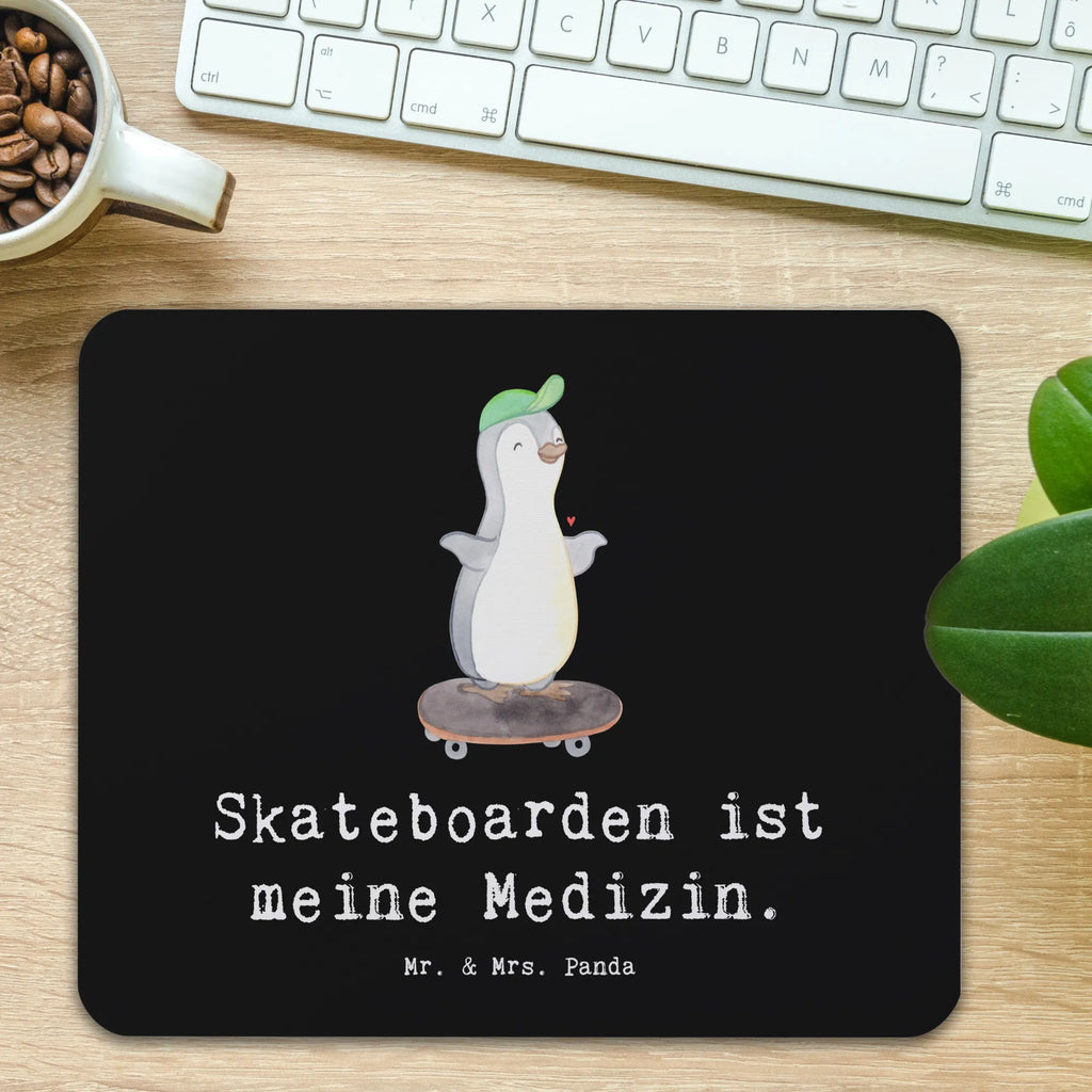 Mauspad Pinguin Skateboarden Mousepad, Computer zubehör, Büroausstattung, PC Zubehör, Arbeitszimmer, Mauspad, Einzigartiges Mauspad, Designer Mauspad, Mausunterlage, Mauspad Büro, Geschenk, Sport, Sportart, Hobby, Schenken, Danke, Dankeschön, Auszeichnung, Gewinn, Sportler, Skateboarden, Skateboard fahren, Skaten, Skateboard, Skateplatz