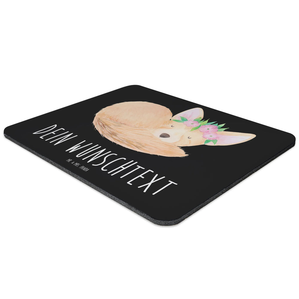 Personalisiertes Mauspad Wüstenfuchs Blumenkranz Personalisiertes Mousepad, Personalisiertes Mouse Pad, Personalisiertes Mauspad, Mauspad mit Namen, Mousepad mit Namen, Mauspad bedrucken, Mousepad bedrucken, Namensaufdruck, selbst bedrucken, Arbeitszimmer Geschenk, Büro Geschenk, Mouse Pad mit Namen, Selbst bedrucken, Individuelles Mauspad, Einzigartiges Mauspad, Mauspad mit Namen gestalten, Afrika, Wildtiere, Wüste, Wüstenfuchs, Blumen, Blumenkranz, Glücklich