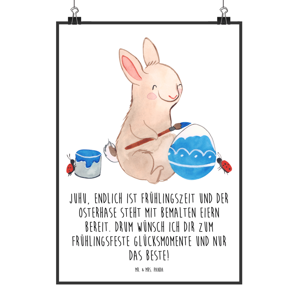 Poster Hase Marienkäfer Poster, Wandposter, Bild, Wanddeko, Küchenposter, Kinderposter, Wanddeko Bild, Raumdekoration, Wanddekoration, Handgemaltes Poster, Mr. & Mrs. Panda Poster, Designposter, Kunstdruck, Posterdruck, Ostern, Osterhase, Ostergeschenke, Osternest, Osterdeko, Geschenke zu Ostern, Ostern Geschenk, Ostergeschenke Kinder, Ostern Kinder, Ostergrüße, Ostereier, Frühlingsgrüße, Eier bemalen, Picknicken, Frühling, Frühlingsgefühle, Hase