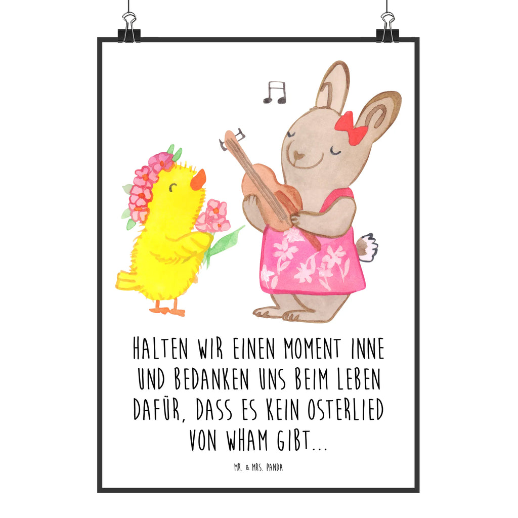 Poster Ostern Frühlingsgefühle Poster, Wandposter, Bild, Wanddeko, Küchenposter, Kinderposter, Wanddeko Bild, Raumdekoration, Wanddekoration, Handgemaltes Poster, Mr. & Mrs. Panda Poster, Designposter, Kunstdruck, Posterdruck, Ostern, Osterhase, Ostergeschenke, Osternest, Osterdeko, Geschenke zu Ostern, Ostern Geschenk, Ostergeschenke Kinder, Ostern Kinder, Ostergrüße, Ostereier, Frühling, Frühlingsgefühle, Hase, Küken, Osterküken, Musik, Osterlieder