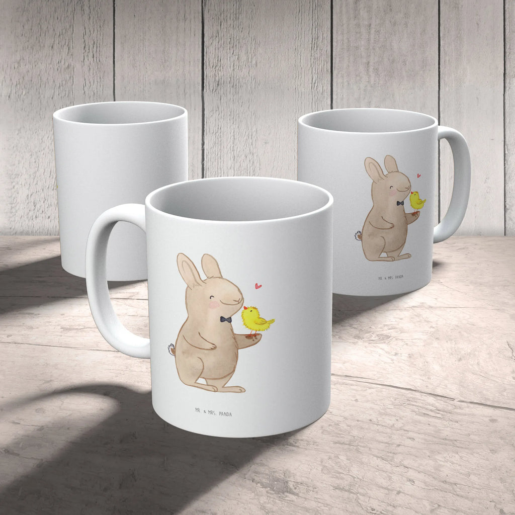 Tasse Hase mit Küken Tasse, Kaffeetasse, Teetasse, Becher, Kaffeebecher, Teebecher, Keramiktasse, Porzellantasse, Büro Tasse, Geschenk Tasse, Tasse Sprüche, Tasse Motive, Kaffeetassen, Tasse bedrucken, Designer Tasse, Cappuccino Tassen, Schöne Teetassen, Ostern, Osterhase, Ostergeschenke, Osternest, Osterdeko, Geschenke zu Ostern, Ostern Geschenk, Ostergeschenke Kinder, Ostern Kinder