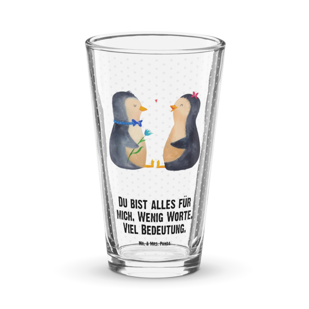 Premium Trinkglas Pinguin Pärchen Trinkglas, Glas, Pint Glas, Bierglas, Cocktail Glas, Wasserglas, Pinguin, Pinguine, Liebe, Liebespaar, Liebesbeweis, Liebesgeschenk, Verlobung, Jahrestag, Hochzeitstag, Hochzeit, Hochzeitsgeschenk, große Liebe, Traumpaar