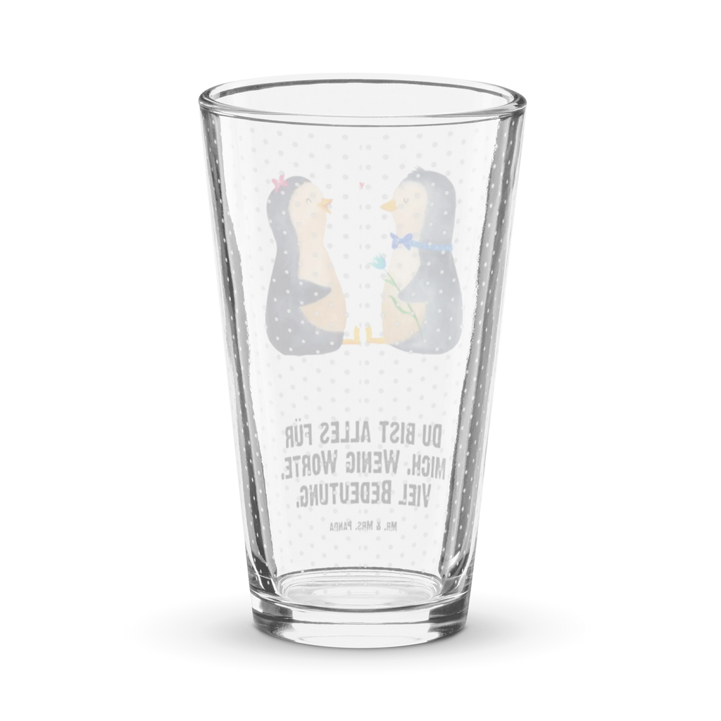 Premium Trinkglas Pinguin Pärchen Trinkglas, Glas, Pint Glas, Bierglas, Cocktail Glas, Wasserglas, Pinguin, Pinguine, Liebe, Liebespaar, Liebesbeweis, Liebesgeschenk, Verlobung, Jahrestag, Hochzeitstag, Hochzeit, Hochzeitsgeschenk, große Liebe, Traumpaar