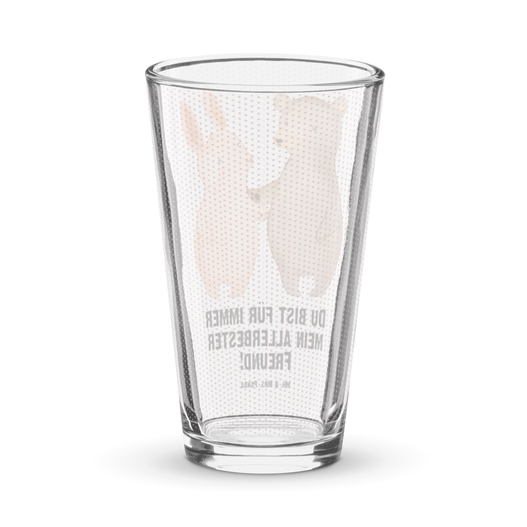 Premium Trinkglas Bär Hase Umarmen Trinkglas, Glas, Pint Glas, Bierglas, Cocktail Glas, Wasserglas, Liebe, Partner, Freund, Freundin, Ehemann, Ehefrau, Heiraten, Verlobung, Heiratsantrag, Liebesgeschenk, Jahrestag, Hocheitstag, Freunde, bester Freund, Hase, Bär, Bärchen, best friends