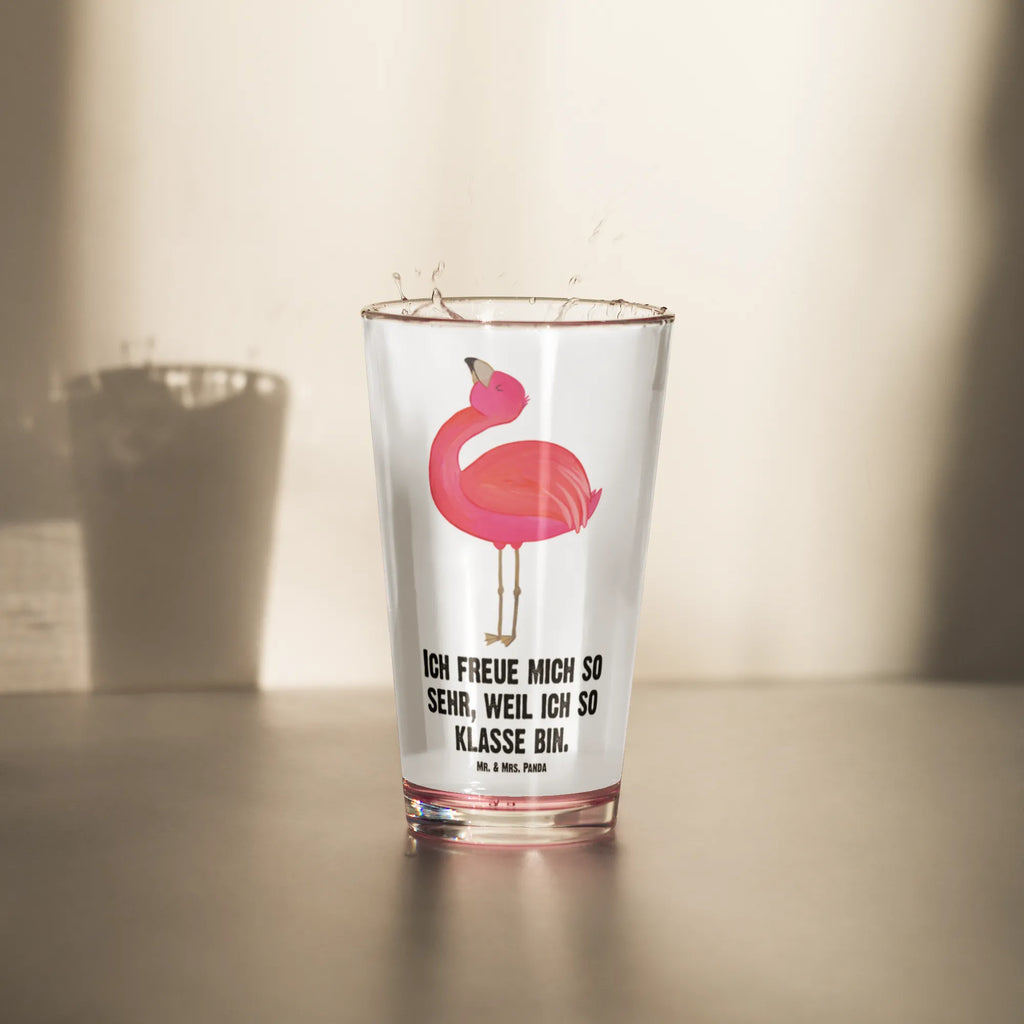 Premium Trinkglas Flamingo stolz Trinkglas, Glas, Pint Glas, Bierglas, Cocktail Glas, Wasserglas, Flamingo, stolz, Freude, Selbstliebe, Selbstakzeptanz, Freundin, beste Freundin, Tochter, Mama, Schwester