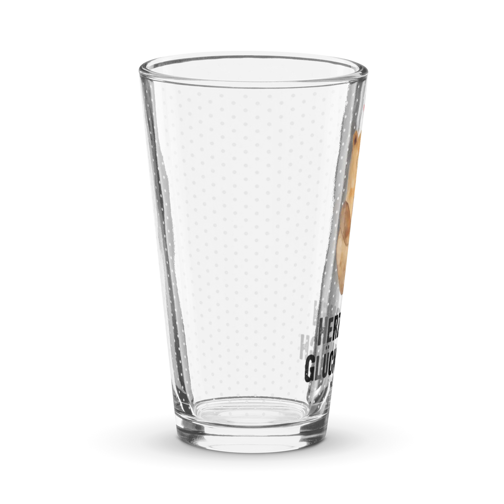 Premium Trinkglas Bär mit Baby Trinkglas, Glas, Pint Glas, Bierglas, Cocktail Glas, Wasserglas, Bär, Teddy, Teddybär, Eltern, Mutter, Baby, Taufe, Geburt, Nichte, Neffe, Enkel, Enkelin, Täufling, Geburtstag, Glückwunsch