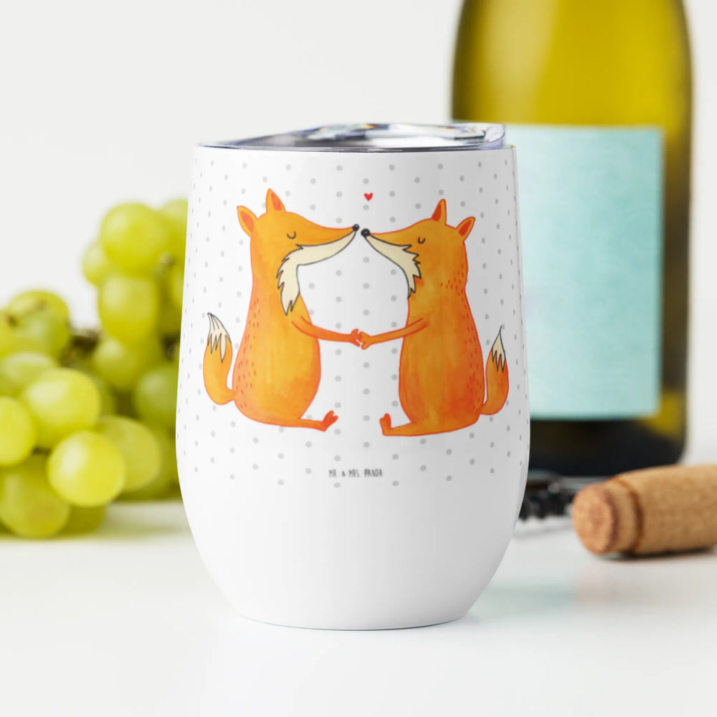 Weinbecher Füchse Liebe Weinbecher, Glühwein Becher, Heißgetränke, Trinkbecher, Weinkelch, Weingläser, hochwertiger Weinbecher, Weinbecher Reisen, Weinbecher unterwegs, Thermobecher, Glühweinbecher, Fuchs, Füchse, Fox, Liebe, Liebespaar, Paar, Partner, Freundin, Freund, Ehe, Verlobte, Ehemann, Ehefrau, Liebesbeweis