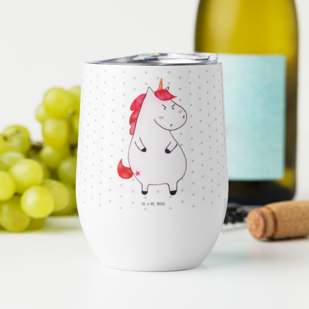 Weinbecher Einhorn wütend Weinbecher, Glühwein Becher, Heißgetränke, Trinkbecher, Weinkelch, Weingläser, hochwertiger Weinbecher, Weinbecher Reisen, Weinbecher unterwegs, Thermobecher, Glühweinbecher, Einhorn, Einhörner, Einhorn Deko, Pegasus, Unicorn, Realität, Ansage, lustlos, nein, Büro, Arbeit, wütend, dumme Fragen, lustig, Spaß, Geschenk