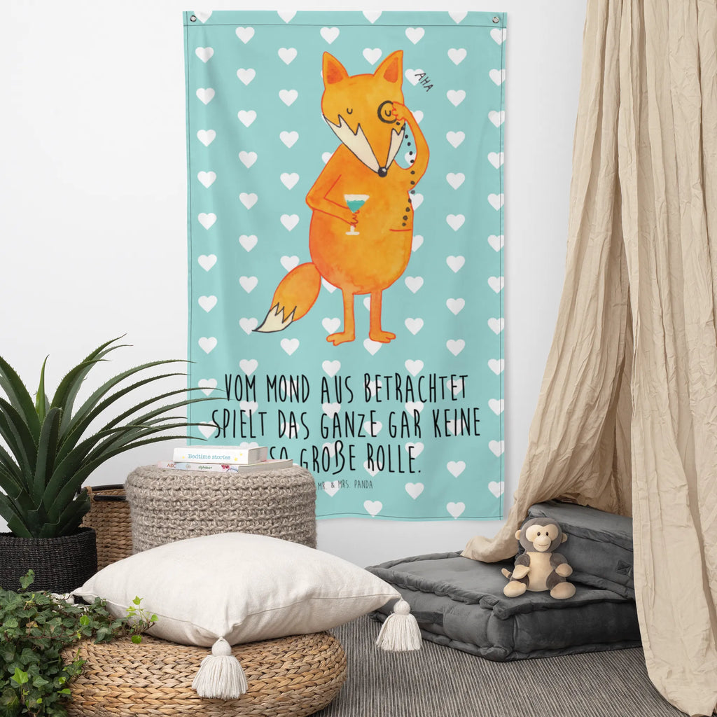 Wandteppich Fuchs Lord Wandbehang, Dekoration, Boho, Wandteppich, Wandtuch, Wanddeko, Tapisserie, Tapestry, Wandbild, Textil-Kunst, Schmuck-Wandbehang, Wand Deko, Kinderzimmer, Kinderzimmer Wand, Kinderzimmer Deko, Kinderzimmer Wanddeko, Fuchs, Füchse, tröstende Worte, Spruch lustig, Liebeskummer Geschenk, Motivation Spruch, Problemlösung