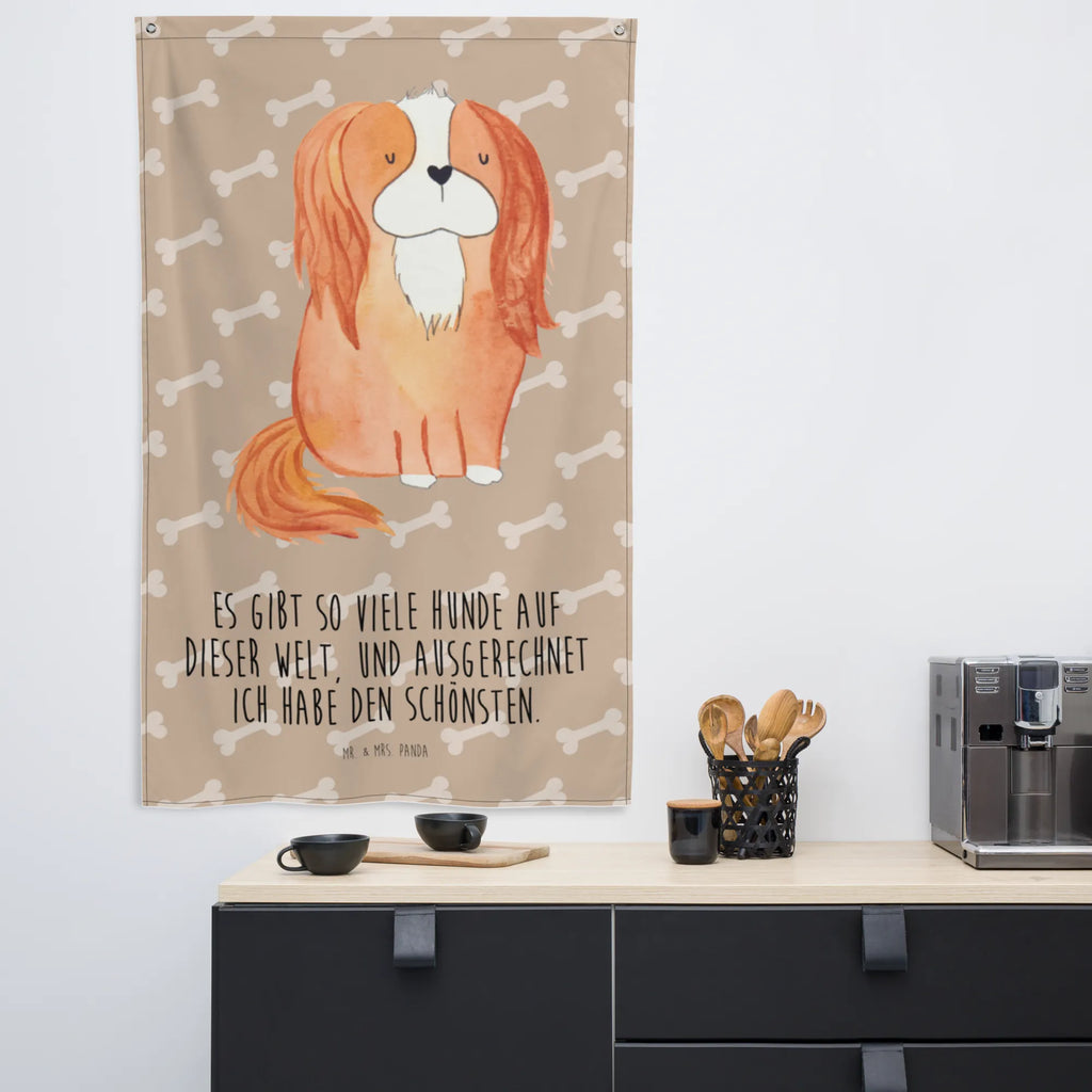 Wandteppich Cavalier King Charles Spaniel Wandbehang, Dekoration, Boho, Wandteppich, Wandtuch, Wanddeko, Tapisserie, Tapestry, Wandbild, Textil-Kunst, Schmuck-Wandbehang, Wand Deko, Kinderzimmer, Kinderzimmer Wand, Kinderzimmer Deko, Kinderzimmer Wanddeko, Hund, Hundemotiv, Haustier, Hunderasse, Tierliebhaber, Hundebesitzer, Sprüche, Cavalier King Charles Spaniel, Cockerspaniel, Spaniel, Spruch, schönster Hund