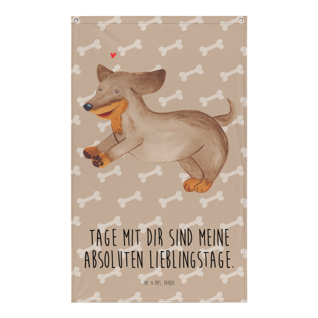 Wandteppich Hund Dackel fröhlich Wandbehang, Dekoration, Boho, Wandteppich, Wandtuch, Wanddeko, Tapisserie, Tapestry, Wandbild, Textil-Kunst, Schmuck-Wandbehang, Wand Deko, Kinderzimmer, Kinderzimmer Wand, Kinderzimmer Deko, Kinderzimmer Wanddeko, Hund, Hundemotiv, Haustier, Hunderasse, Tierliebhaber, Hundebesitzer, Sprüche, Hunde, Dackel, Dachshund, happy dog