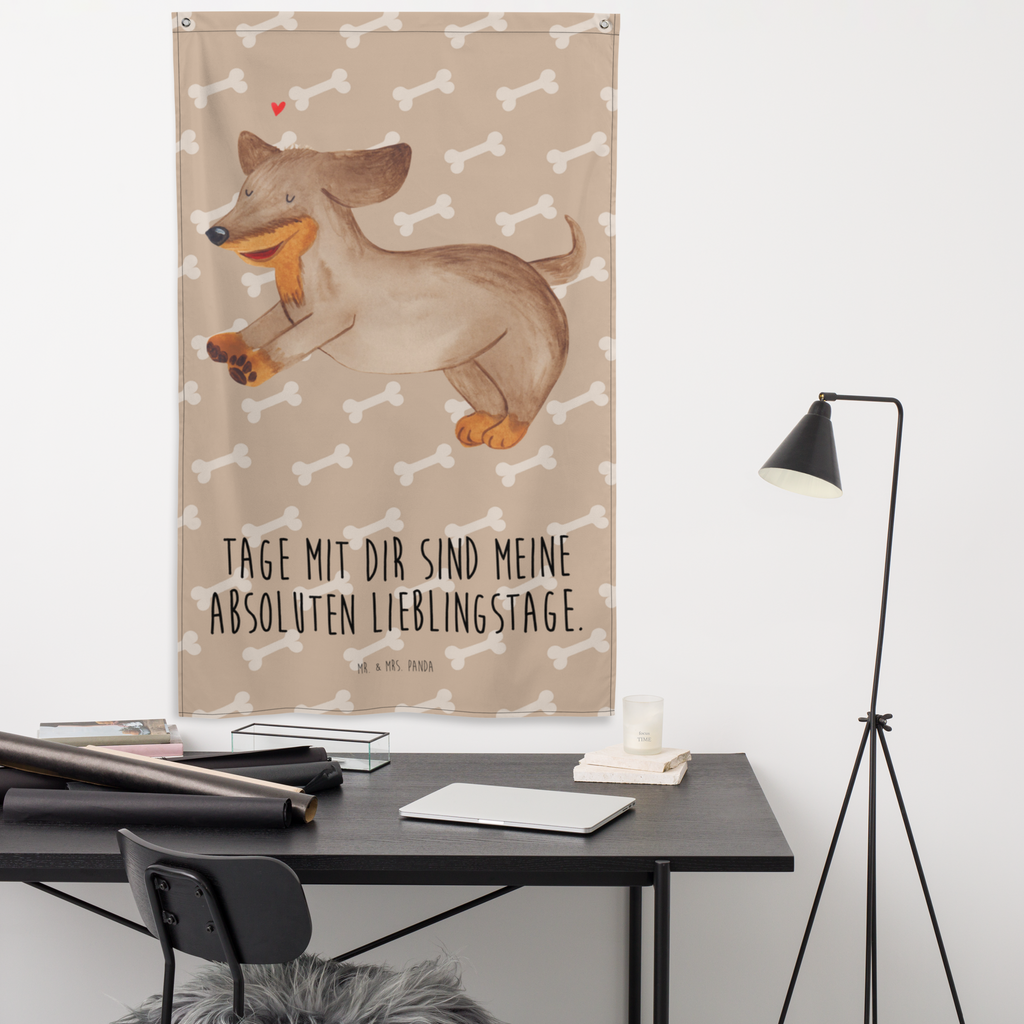 Wandteppich Hund Dackel fröhlich Wandbehang, Dekoration, Boho, Wandteppich, Wandtuch, Wanddeko, Tapisserie, Tapestry, Wandbild, Textil-Kunst, Schmuck-Wandbehang, Wand Deko, Kinderzimmer, Kinderzimmer Wand, Kinderzimmer Deko, Kinderzimmer Wanddeko, Hund, Hundemotiv, Haustier, Hunderasse, Tierliebhaber, Hundebesitzer, Sprüche, Hunde, Dackel, Dachshund, happy dog