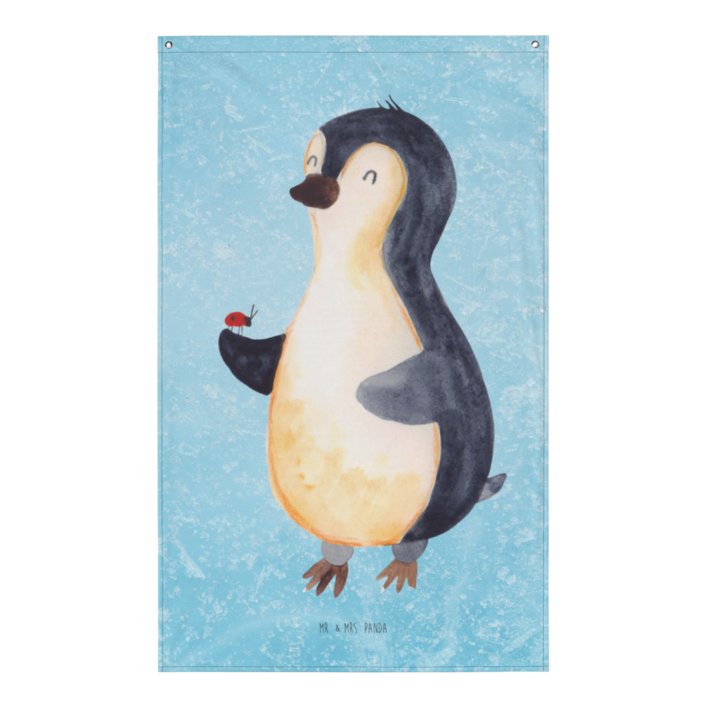 Wandteppich Pinguin Marienkäfer Wandbehang, Dekoration, Boho, Wandteppich, Wandtuch, Wanddeko, Tapisserie, Tapestry, Wandbild, Textil-Kunst, Schmuck-Wandbehang, Wand Deko, Kinderzimmer, Kinderzimmer Wand, Kinderzimmer Deko, Kinderzimmer Wanddeko, Pinguin, Pinguine, Marienkäfer, Liebe, Wunder, Glück, Freude, Lebensfreude