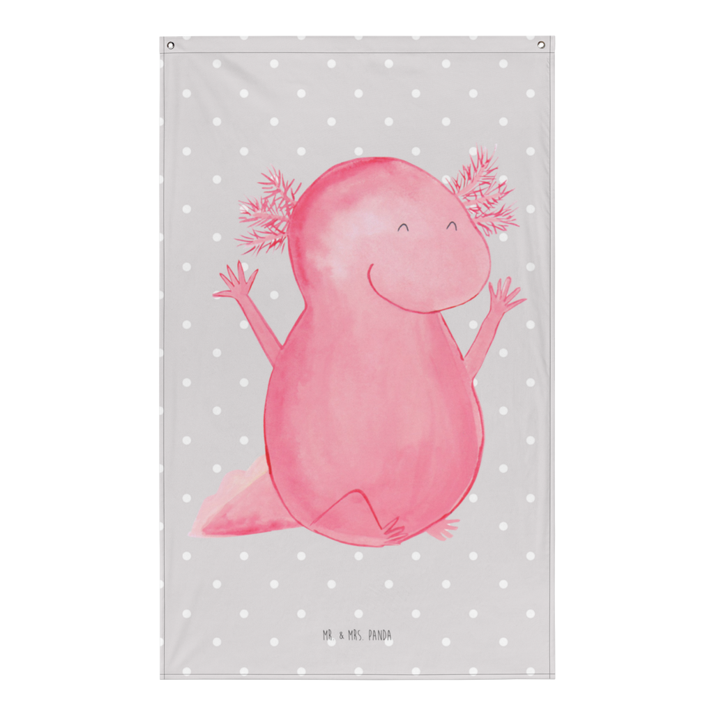 Wandteppich Axolotl Hurra Wandbehang, Dekoration, Boho, Wandteppich, Wandtuch, Wanddeko, Tapisserie, Tapestry, Wandbild, Textil-Kunst, Schmuck-Wandbehang, Wand Deko, Kinderzimmer, Kinderzimmer Wand, Kinderzimmer Deko, Kinderzimmer Wanddeko, Axolotl, Molch, Axolot, Schwanzlurch, Lurch, Lurche, fröhlich, Spaß, Freude, Motivation, Zufriedenheit