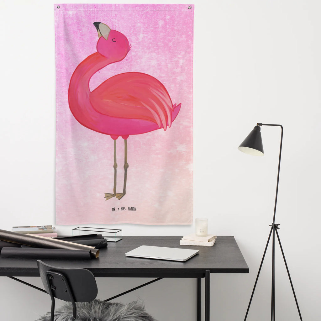 Wandteppich Flamingo stolz Wandbehang, Dekoration, Boho, Wandteppich, Wandtuch, Wanddeko, Tapisserie, Tapestry, Wandbild, Textil-Kunst, Schmuck-Wandbehang, Wand Deko, Kinderzimmer, Kinderzimmer Wand, Kinderzimmer Deko, Kinderzimmer Wanddeko, Flamingo, stolz, Freude, Selbstliebe, Selbstakzeptanz, Freundin, beste Freundin, Tochter, Mama, Schwester