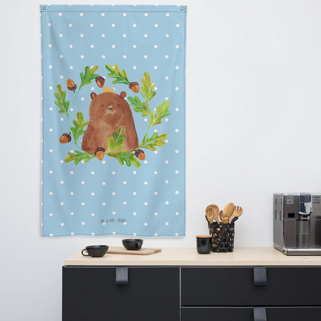 Wandteppich Bär König Wandbehang, Dekoration, Boho, Wandteppich, Wandtuch, Wanddeko, Tapisserie, Tapestry, Wandbild, Textil-Kunst, Schmuck-Wandbehang, Wand Deko, Kinderzimmer, Kinderzimmer Wand, Kinderzimmer Deko, Kinderzimmer Wanddeko, Bär, Teddy, Teddybär, Papa, Papa Bär, bester Vater, bester Papa, weltbester Papa, Vatertag, Vater, Dad, Daddy, Papi