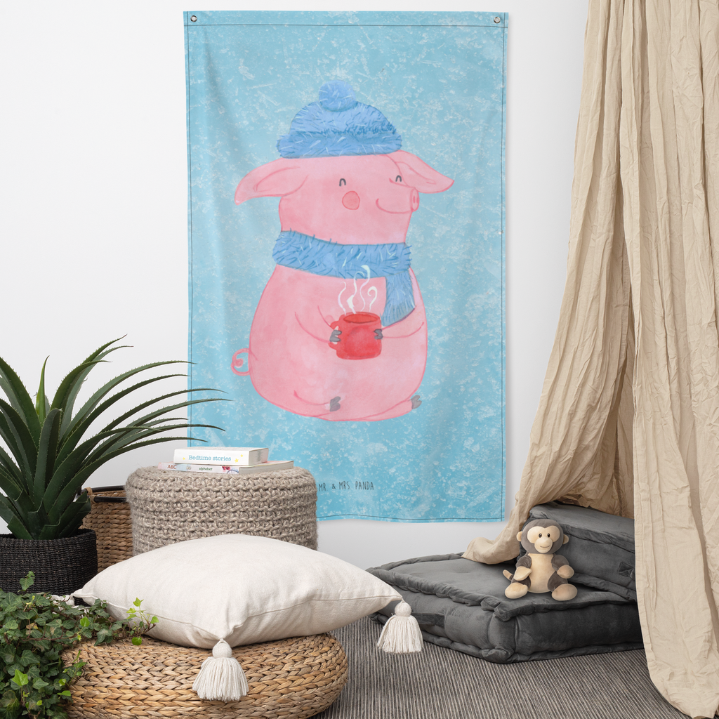 Wandteppich Lallelndes Glühschwein Wandbehang, Dekoration, Boho, Wandteppich, Wandtuch, Wanddeko, Tapisserie, Tapestry, Wandbild, Textil-Kunst, Schmuck-Wandbehang, Wand Deko, Kinderzimmer, Kinderzimmer Wand, Kinderzimmer Deko, Kinderzimmer Wanddeko, Winter, Weihnachten, Weihnachtsdeko, Nikolaus, Advent, Heiligabend, Wintermotiv, Glühwein, Betrunken, Weihnachtsmarkt, Spruch