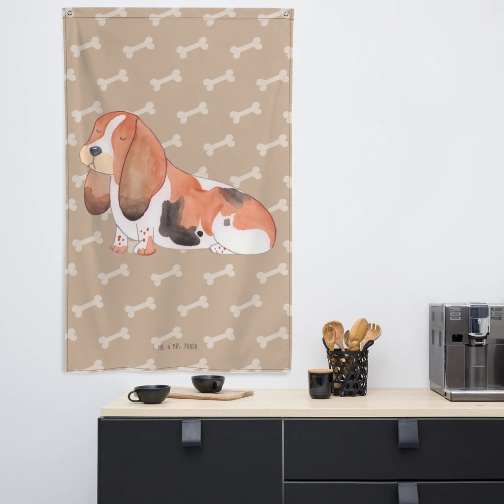 Wandteppich Hund Basset Hound Wandbehang, Dekoration, Boho, Wandteppich, Wandtuch, Wanddeko, Tapisserie, Tapestry, Wandbild, Textil-Kunst, Schmuck-Wandbehang, Wand Deko, Kinderzimmer, Kinderzimmer Wand, Kinderzimmer Deko, Kinderzimmer Wanddeko, Hund, Hundemotiv, Haustier, Hunderasse, Tierliebhaber, Hundebesitzer, Sprüche, Basset Hound, Basset, Hundeliebe, kinderlos